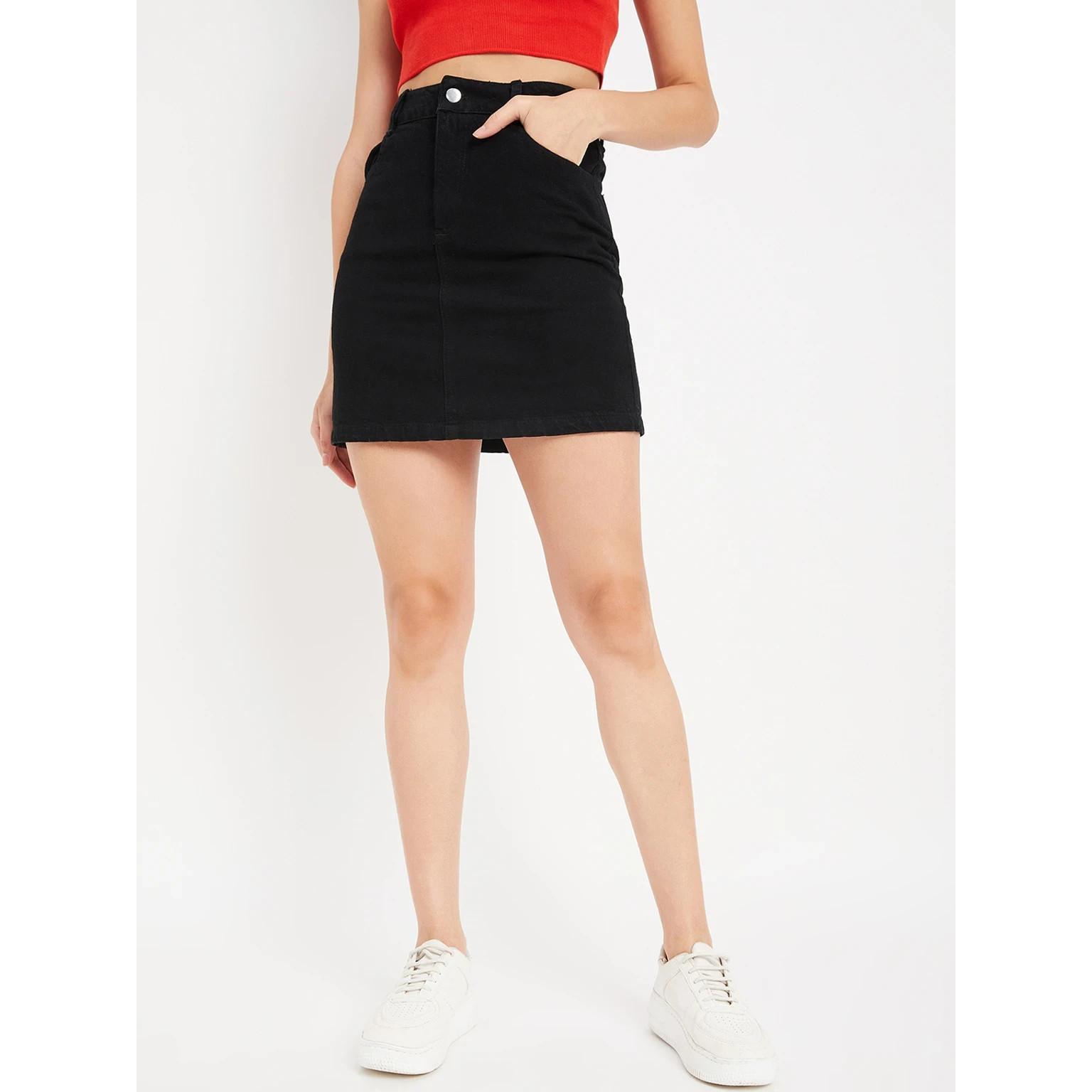 Pure Cotton Women s Short Skirt Indian Bollywood Party Wear Mini Skirt Dress XS