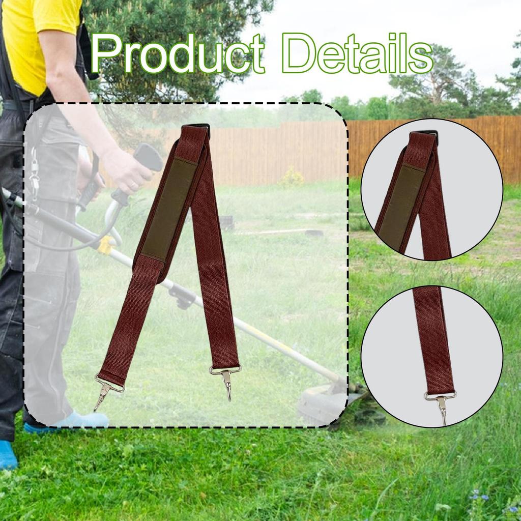 Garden Trimmer Shoulder Strap Adjustable Length Adult Accessories DIY Wide Blower