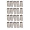 20Pcs Hex Coupling Nut 304 Stainless Steel Rust Proof Female Thread M5 Connector Nut Silver