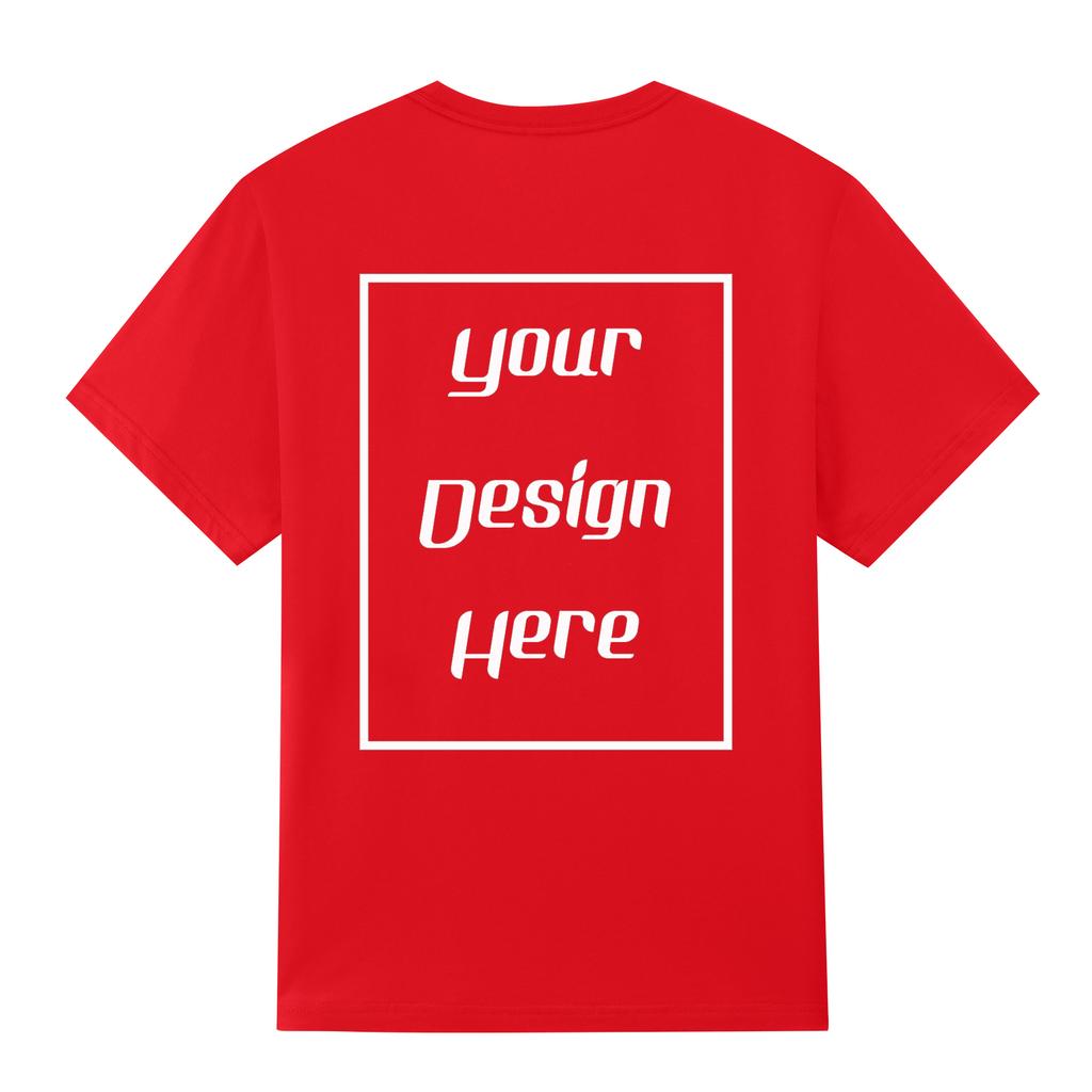 Streetwear Customized Pattern Print T-Shirt Harajuku Casual O Neck Short Sleeves Men Women Cotton T-Shirt