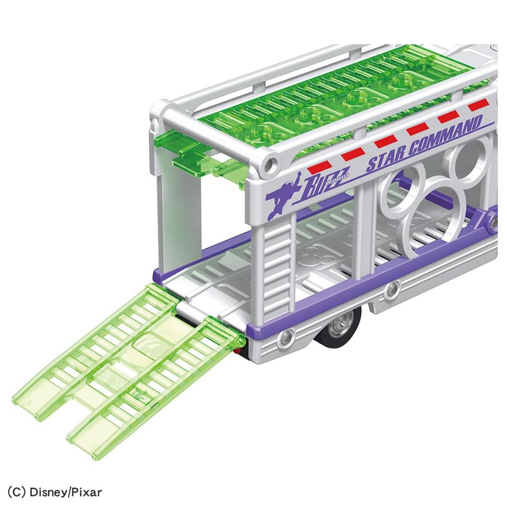 Takara Tomy Tomica Dream Tomica Disney Motors Pals Transporter Toy Story 5 Buzz Lightyear Miniature Car Toy 3 and (Ages up)