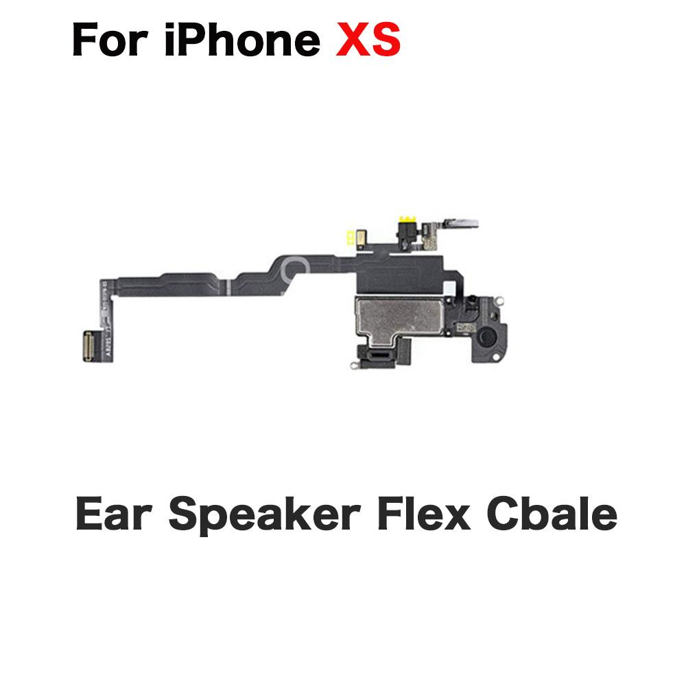 Ear Speaker For iPhone X XR XS Max Replacement Front Camera Module With Sensor Proximity Light Sensor Flex Cable No Face ID
