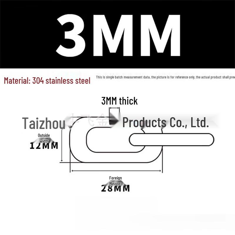 

WEZHO 304 Stainless Steel Multi-purpose Chain