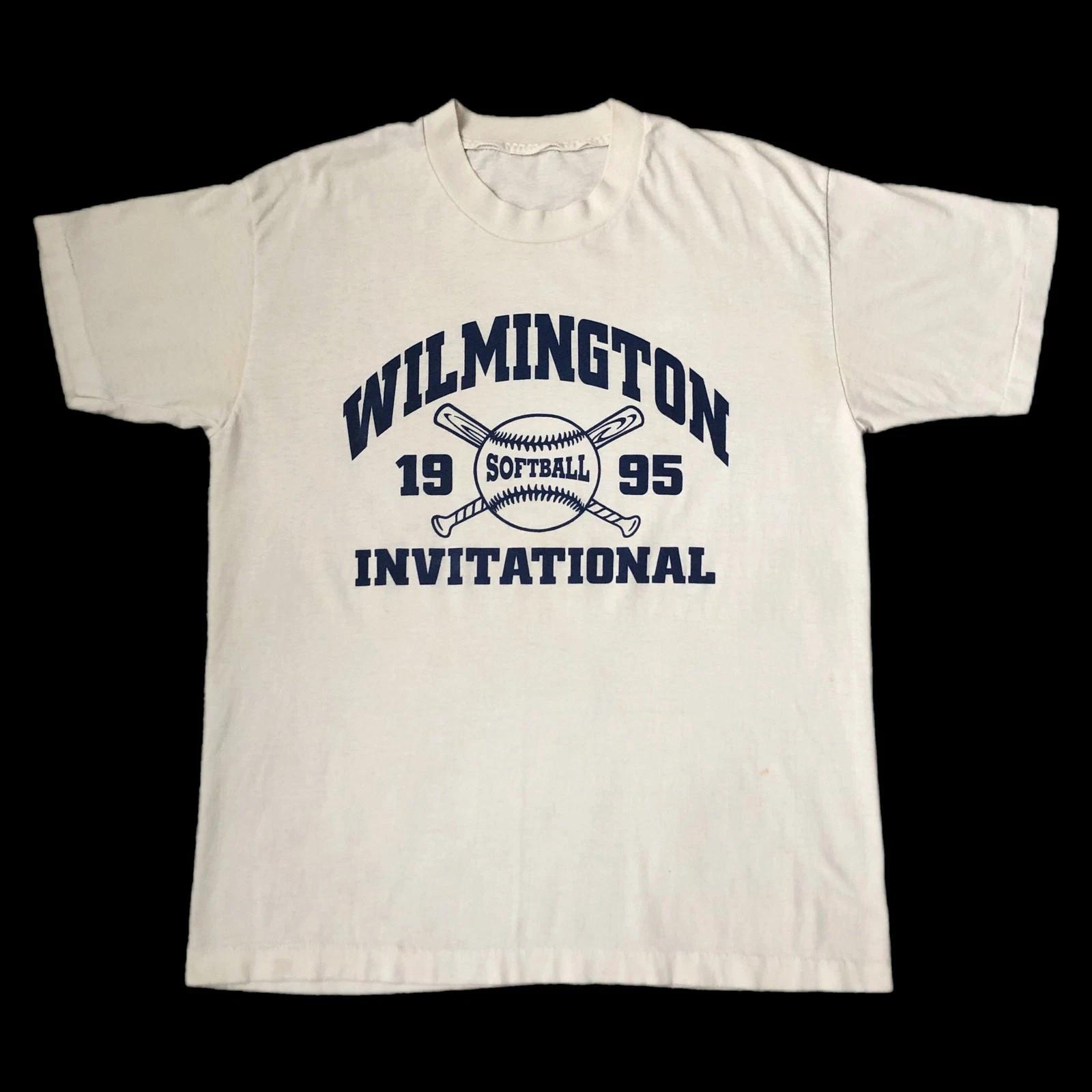 Vintage 1995 Wilmington North Carolina Softball Invitational T-Shirt Large 2XL
