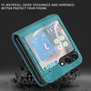 For Samsung Galaxy Z Flip5 5G Leather Wallet Case Butterfly Flower Imprinted Phone Cover with Strap