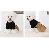 Spring and Autumn British Style Coat for Dogs Cat Clothes Puppy Lovers Pleated Skirt Pet-style Patchwork Dress