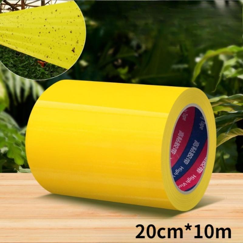 Dış Mekan Bahçe Zararlı Kontrolü için Sarı Çift Taraflı Böcek Geçirmez Bant