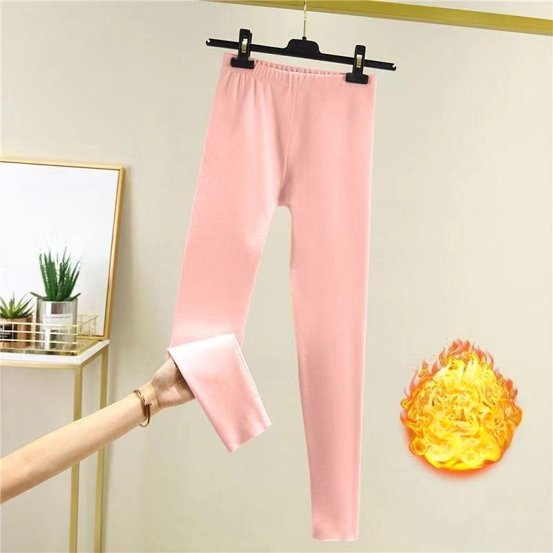 Women's Seamless German Velvet Winter Leggings - Thick, Double-Sided, Warm, Plus Velvet Autumn Wear