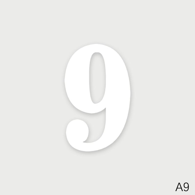 Wheelie Bin Stickers Self-Adhesive Trash Can Labels Pvc Number 0-9 Letters A-G Stickers Garage Car Bins Stickers Weatherproof