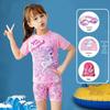 9i9 Kids' Animal Cartoon Quick-Dry Split Swimsuit Set