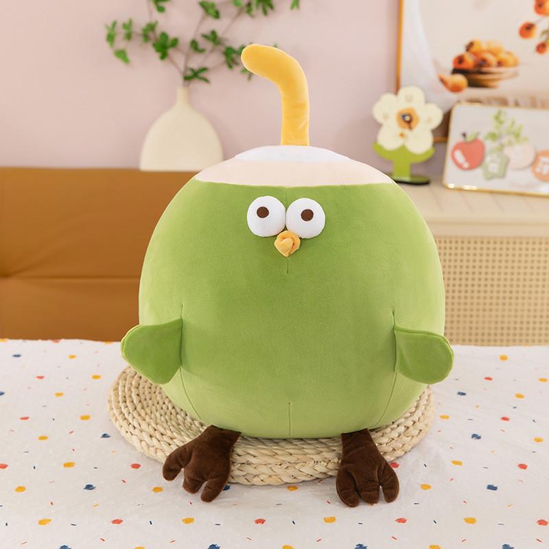 

Coconut Chicken Plush Toy Cute Animal Stuffed Doll For Kids Playroom Decor 40CM