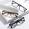 New Multifocal Anti-Blue Light Reading Glasses Unisex Square-Frame High-Definition Presbyopia Eyewear Diopter +1.0 To +4.0