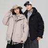 Men's Loose Casual Cotton Jacket Long Hip-Length    Warm Winter Daily Coat