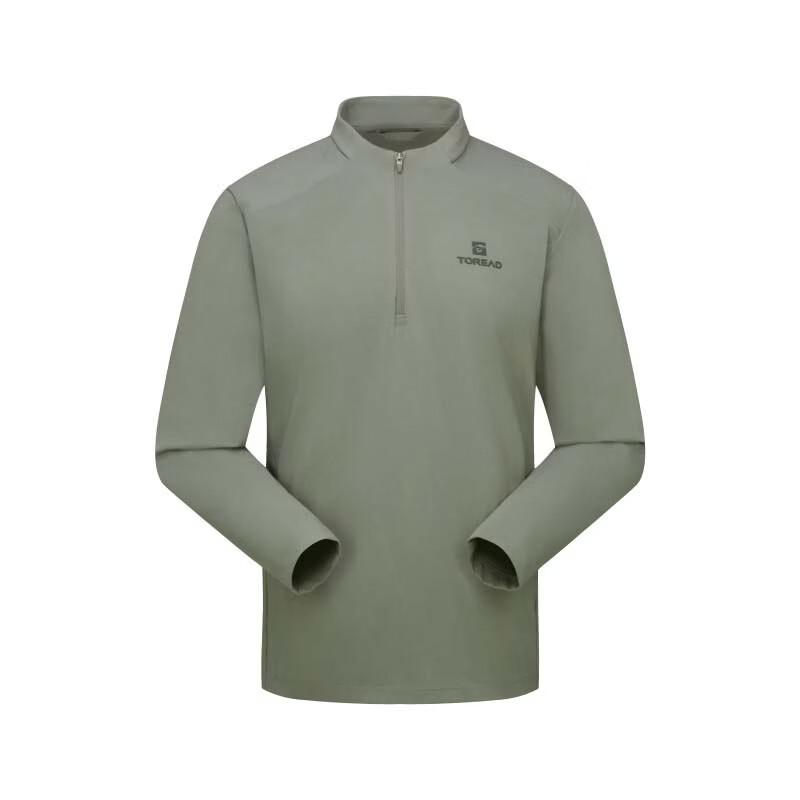 TOREAD Men's Outdoor Elastic Long Sleeve Hiking T-Shirt