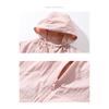Summer Solid-color Casual Sun-protective Clothing Set with Hooded Thin Coat, Same Style for Both Men and Women, Three-piece Skinwear Set