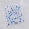 Laser Sliver Star Ocean Dolphin Whale Shoal of Fish Bubbles Sea Marine Organisms Nail Art Sticker Self Adhesive Manicure Decal