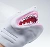speed mao sea creature shark hand puppet gray