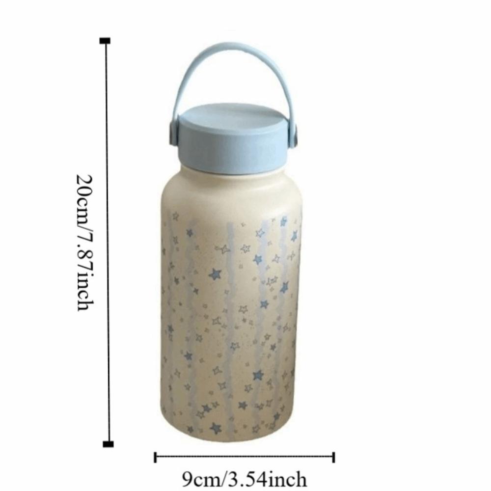 Leak-proof Insulated Cup 900ml Vacuum Flasks Water Bottle Stainless Steel Cup  Cold Drink