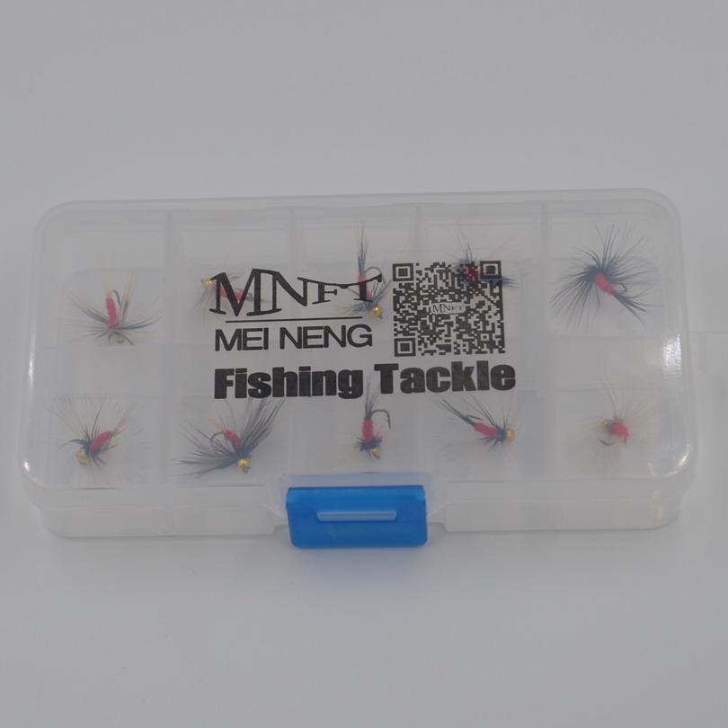 MNFT 10PCS 14# Gold Beadhead Long beard Nymph Red Body Fishing Fly Artificial Bait