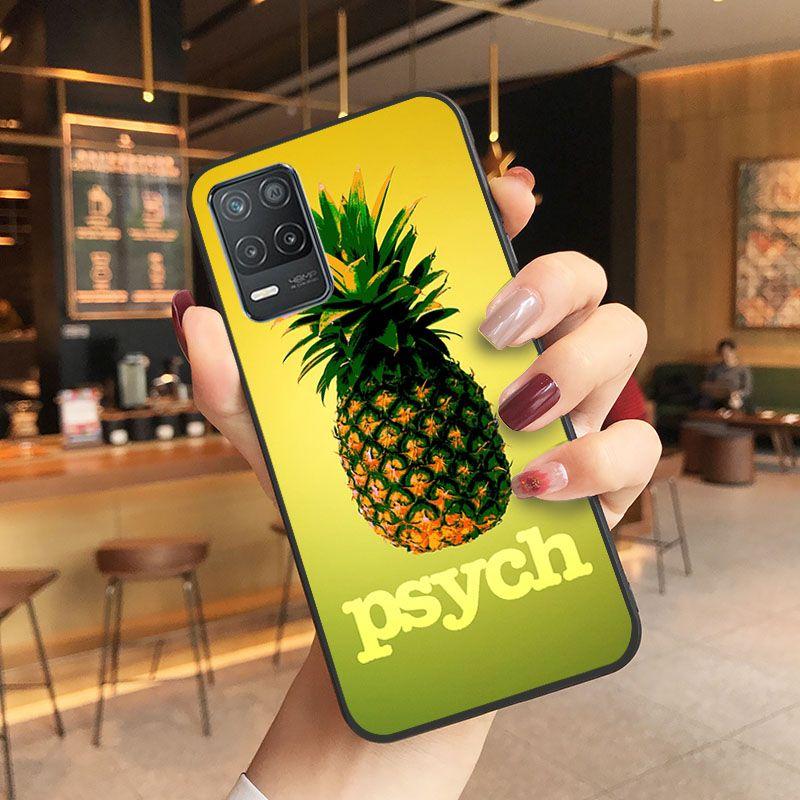 

Чехол для телефона Funda Psych Pineapple Shell для oppo Realme 8Pro 6PRO 6i 7pro 9i 9pro C11 C21Y C21 C25Y C25S C3 Q3S XT Cases coque Realme 7PRO