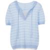 Baitu Damen Strickoberteil mit Kapuze, Faux Two-Piece