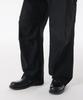 Musinsa Standard Back Satin Parachute Cargo Pants [Black]