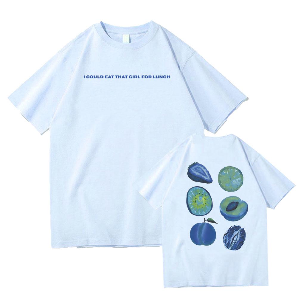 Potrei Mangiare Quella Ragazza a Pranzo T-shirt Album Hit Me Hard Stampa Morbida Magliette Cotone Alta Qualità T-shirt Donna/Uomo Ragazze
