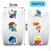 500pcs Inside Out Cartoon Stickers Greeting Card Label Packaging Sealing Stickers Toys Gift Creative Diy Journal Notebook Decor