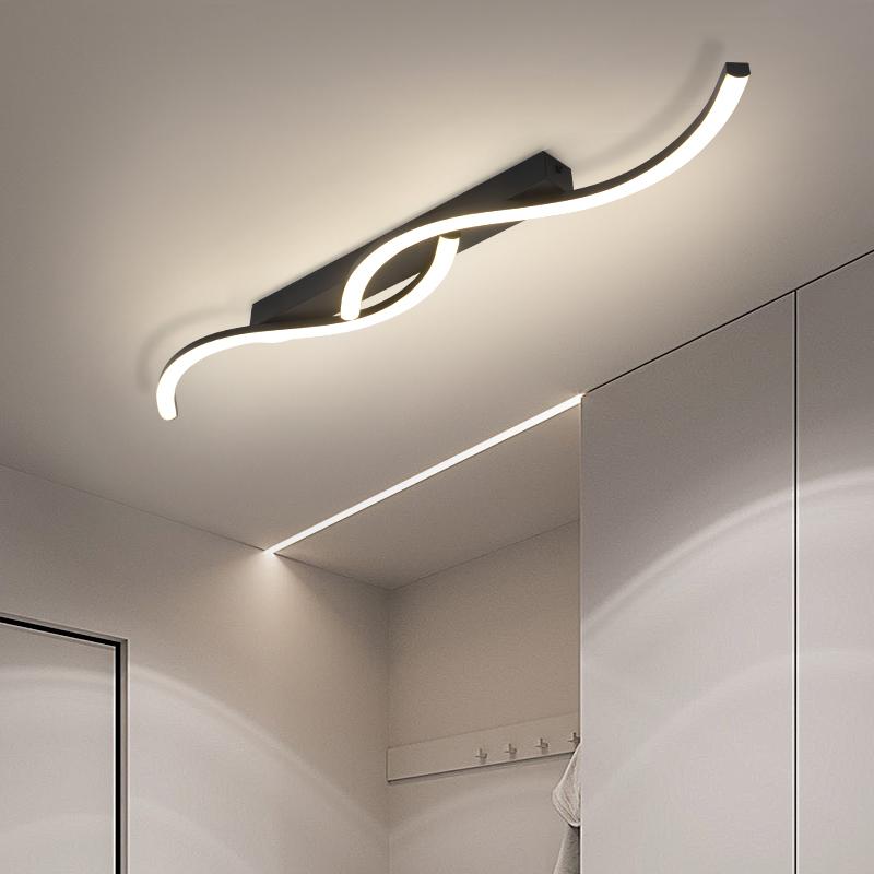Xiaomi Modern Minimalist Black Ceiling Light Bedroom LED Pendant Ceiling Lamp Design for Home Décor Living Room Office Interior
