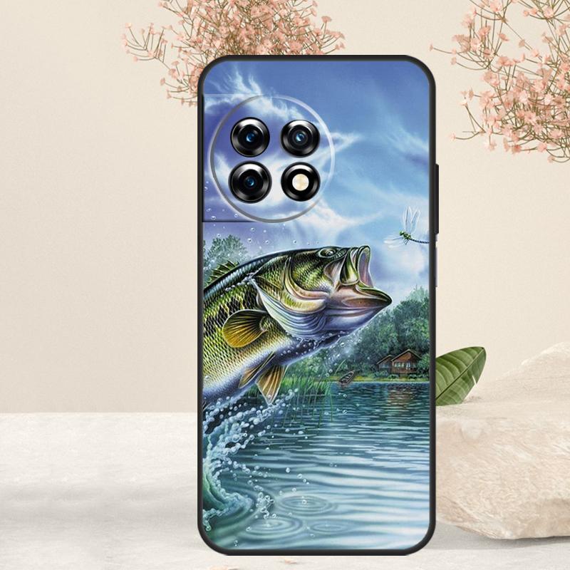 Art Fishing Lure Case For OnePlus 15 13 12 11 13T 13R 12R 15R 10T 8T 10 Pro Nord 5 CE 4 3 2 Lite N20 N30 Cover