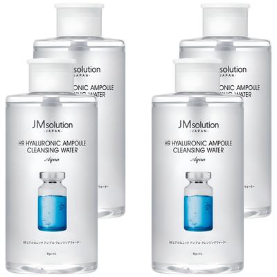 JM Solution H9 Hyaluronsäure Ampullen Reinigungswasser Aqua, 850ml, 4 Stück