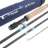 M MAXIMUMCATCH Maxcatch Nymph Fly Rod IM10 Graphite Fly Fishing Rod with Tube 10ft 4-Piece (2-weight 4-Piece)