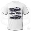 1969 Mustang T-Shirt Men Black 2 American Pony Car Fan Art