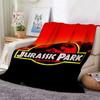 Jurassic World Dominion Theme Printed Blanket Skinfriendly Soft Fleece Blanket For Outdoor Travel Home Party Decor Holiday Gift