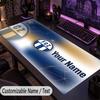 Custom Text Big Mousepad, Extended Desk Pad For Laptop Work GameFC Zürich
