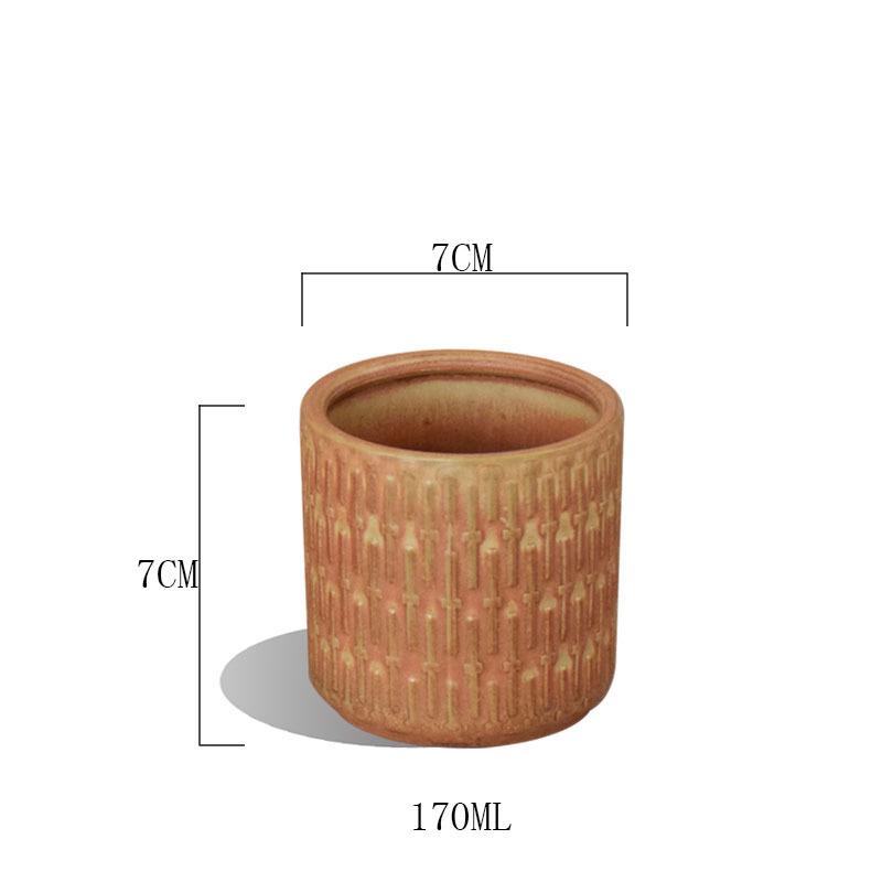 **Retro Ceramic Chessboard Pattern Coffee Tasting and Aroma Cup Set** 170ml