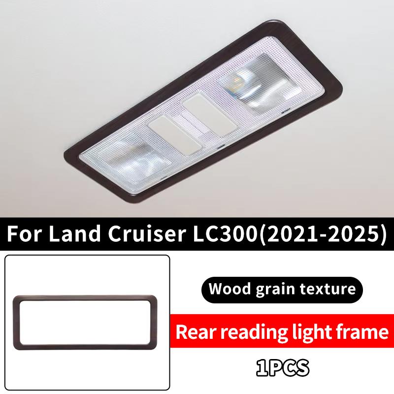 For 2021-2025 Toyota Land Cruiser LC300 300 High Configuration Peach Wood Texture Interior Accessories Upgraded Modification