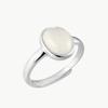 MERCURY [silver 925] Milky Stone Ring