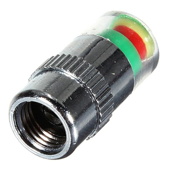 4Pcs Pressure Alert Light Weight Anti-corrosion Fine Workmanship Tire Pressure Indicator for Vehicle