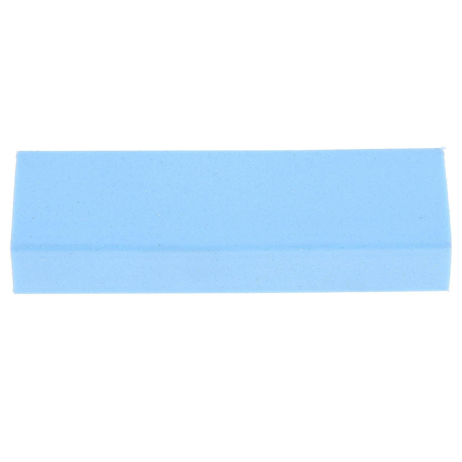 

1 Gummy Stone for Kitchen Sink Bathroom Faucets Hard Water Stains Remover Rubber Scouring Block Scrubber Pad синій