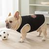 French Dou Bird's Eye Cloth Summer Thin Breathable Vest Bulldog Medium Dog Sports Style Pet Clothing Dog Clothing