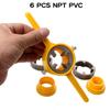 Professional Pipe Expanding Wrench Set, High Strength Alloy Steel Hole Expanding Tool for Use