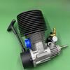 4.6-5.9cc 46 Class Methanol Engine High Torque Engine Pull-string Start 1/8 Scale Remote Control Monster Truck Engine Model Toy