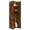 VidaXL Storage Cabinet Smoked Oak 70x42.5x225cm Engineered Wood, Bathroom Storage Cabinet, Unit of 3281333