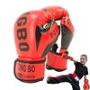 PU Leather Leather Boxing Gloves Breathable Kickboxing Protective Gloves  Sparring