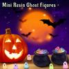 Hallowmas Ghosty Figurine Resins Ghosty Statue Sculpture Table Centerpieces Monsters Statue Garden Decors for Table