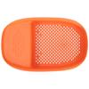 Sink Drain Rack Multifunctional Fruit Vegetable Drainer Leftovers Filter for Kitchen UseOrange