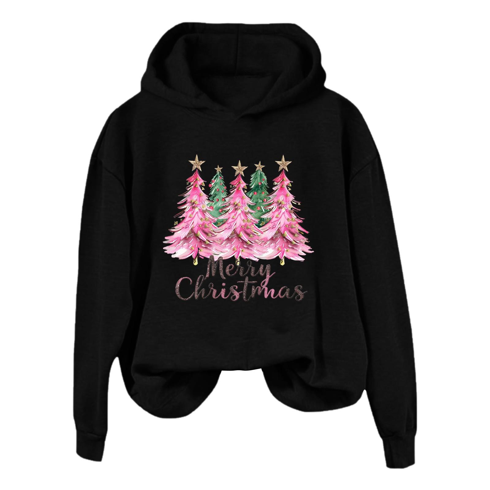 Женская толстовка с принтом «Спорт» с рождественским принтом — фото 3