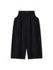Louvre Spring Japanese Retro High-Density Cocoon-Shaped Wide-Leg Slimming Casual Pants for Women