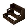 Bamboo Display Stand Versatile Rustic Sturdy Desktop Cosmetic Holder Coffee Cup Rack for Bedroom
